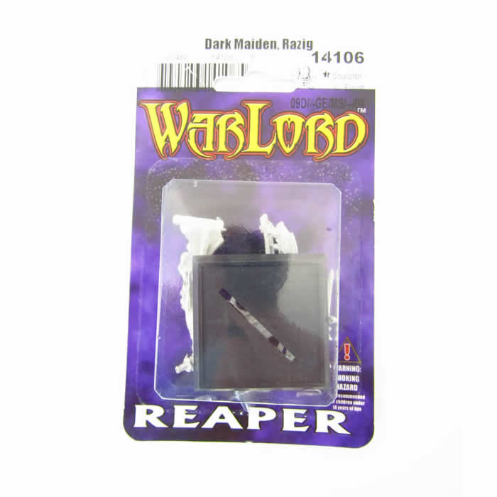 RPR14106 Dark Maiden Razig Solo Miniature 25mm Heroic Scale Warlord 2nd Image