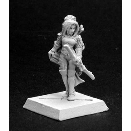 RPR14116 Caerwynn Elven Hero Miniature 25mm Heroic Scale Warlord Main Image