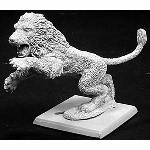 RPR14133 Celestial Lion Crusaders Monster Miniature 25mm Heroic Scale Main Image