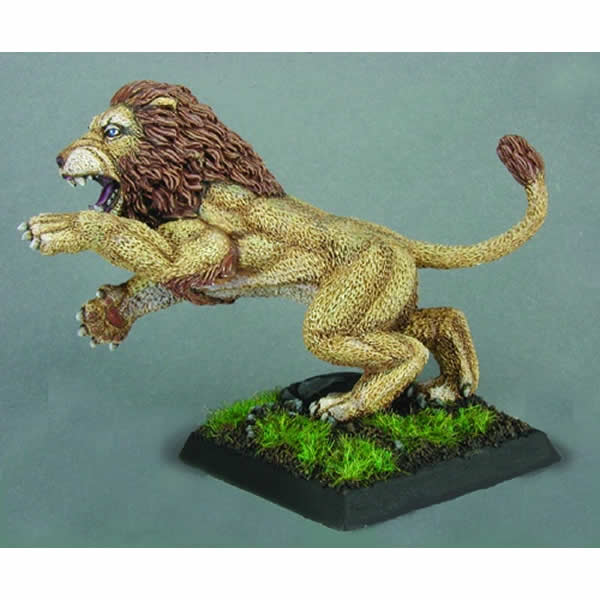 RPR14133 Celestial Lion Crusaders Monster Miniature 25mm Heroic Scale 3rd Image