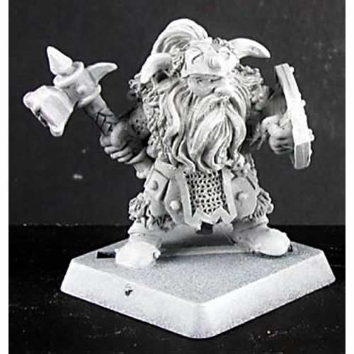 RPR14146 Fulumbar-Dwarf Captain Miniature 25mm Heroic Scale Warlord Main Image