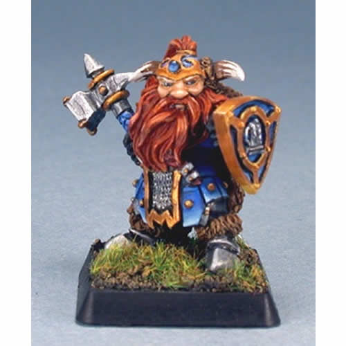 RPR14146 Fulumbar-Dwarf Captain Miniature 25mm Heroic Scale Warlord 3rd Image