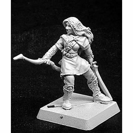 RPR14165 Selwyn Elven Captain Miniature 25mm Heroic Scale Warlord Main Image