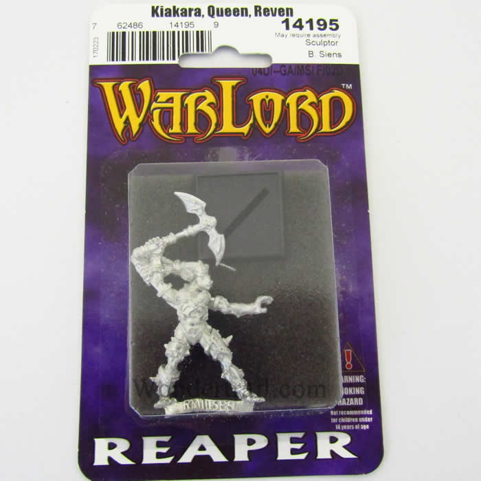 RPR14195 Kiakara Reven Warlord Miniature 25mm Heroic Scale Warlord 2nd Image