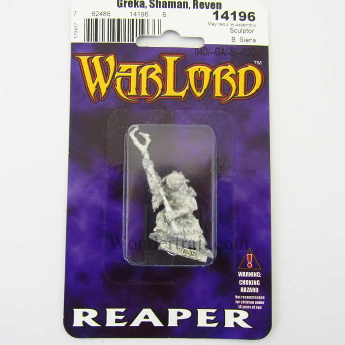 RPR14196 Greka Reven Solo Miniature 25mm Heroic Scale Warlord 2nd Image