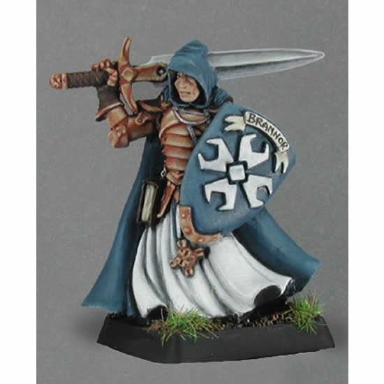 RPR14200 Sir Brannor Crusaders Captain Miniature 25mm Heroic Scale Main Image