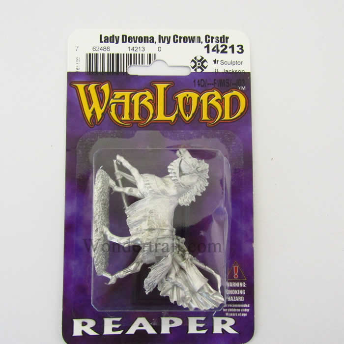 RPR14213 Lady Devona Crusader Mage Miniature 25mm Heroic Scale 2nd Image