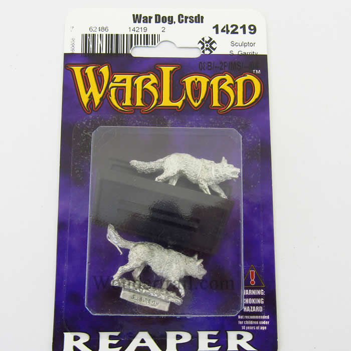 RPR14219 War Dogs Crusaders Miniature 25mm Heroic Scale Warlord 2nd Image