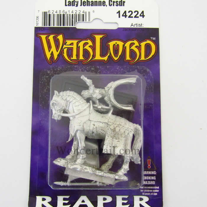 RPR14224 Lady Jehanne Crusaders Miniature 25mm Heroic Scale Warlord 2nd Image