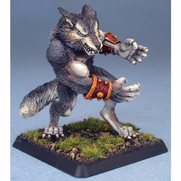 RPR14239 Feral Hunter Lycanthrope Miniature 25mm Heroic Scale Warlord Main Image