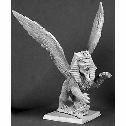 RPR14256 Sphinx Nefsokar Monster Miniature 25mm Heroic Scale Warlord Main Image