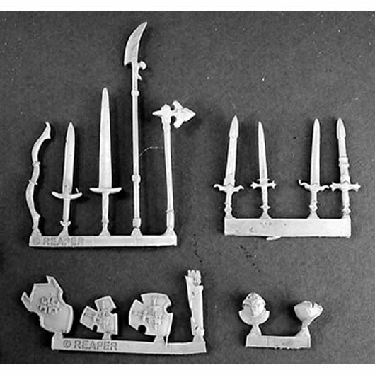 RPR14261 Crusader Weapons Miniature 25mm Heroic Scale Warlord Main Image