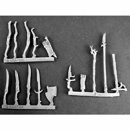 RPR14262 Elven Weapons Miniature 25mm Heroic Scale Warlord Main Image