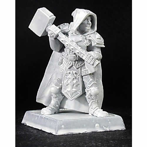 RPR14269 Broderick Alt Pose Crusaders Captain Miniature 25mm Heroic Scale Main Image