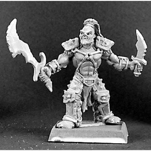 RPR14270 Dantral Half Orc Reven Captain Miniature 25mm Heroic Scale Main Image