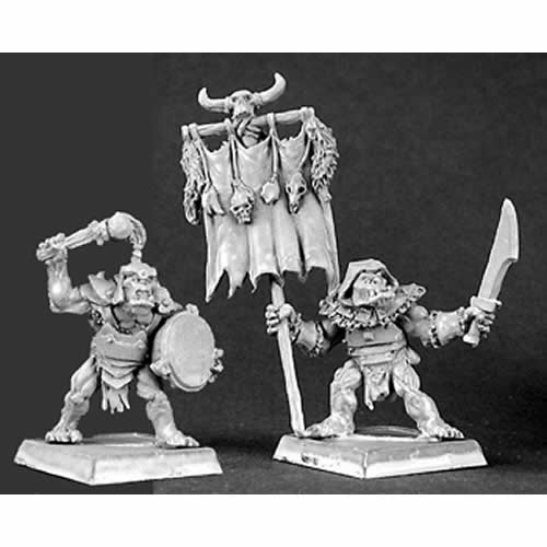 RPR14292 Standard And Musician Reven Miniature 25mm Heroic Scale Main Image