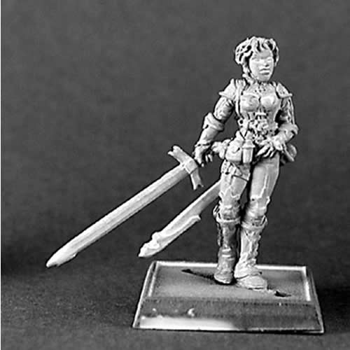 RPR14299 Saramonde Crusaders Chronicler Miniature 25mm Heroic Scale Main Image