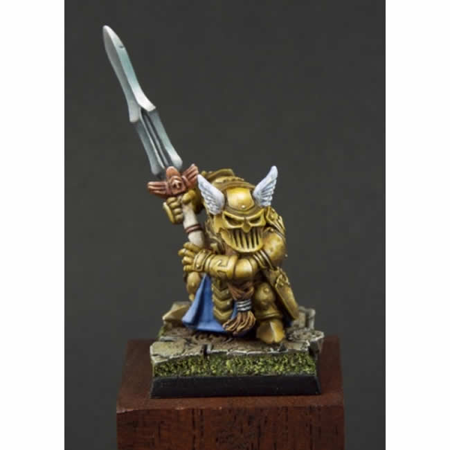 RPR14304 Logrim Dwarf Captain Miniature 25mm Heroic Scale Warlord Main Image