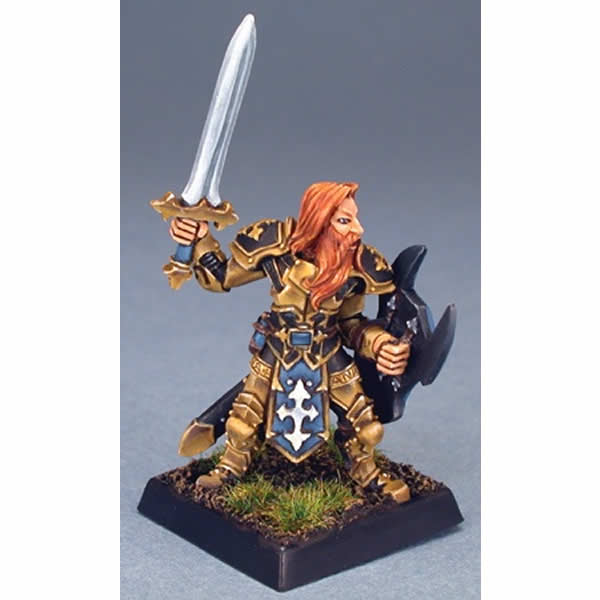 RPR14306 Sir Theo-Justicar Crusaders Miniature 25mm Heroic Scale Main Image