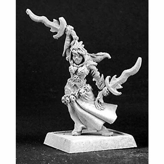 RPR14320 Darkthrall Leader Mercenaries Sergeant Miniature 25mm Heroic Scale Main Image