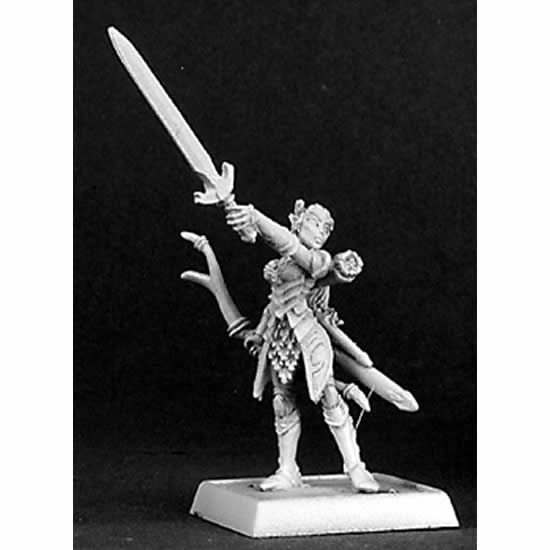 RPR14322 Callindra Silverspell Miniature 25mm Heroic Scale Warlord 3rd Image