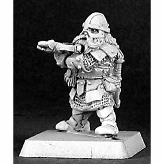 RPR14325 Nogrin Dwarf Adept Miniature 25mm Heroic Scale Warlord 3rd Image