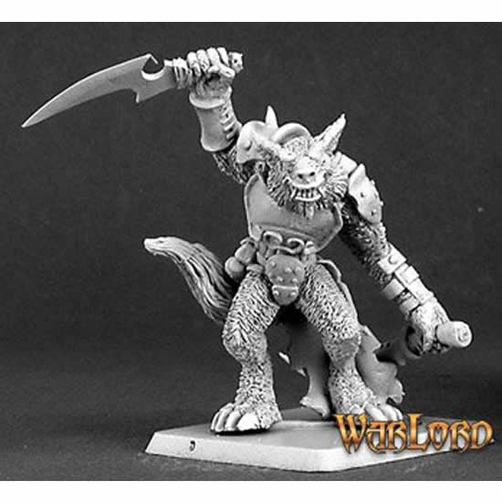 RPR14336 Istvan Rageclaw Fighter Miniature 25mm Heroic Scale Warlord Main Image