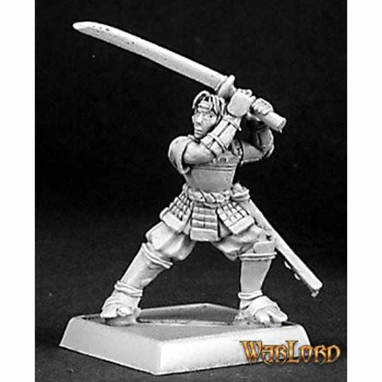 RPR14338 Okuran Mercs Fighter Miniature 25mm Heroic Scale Warlord Main Image