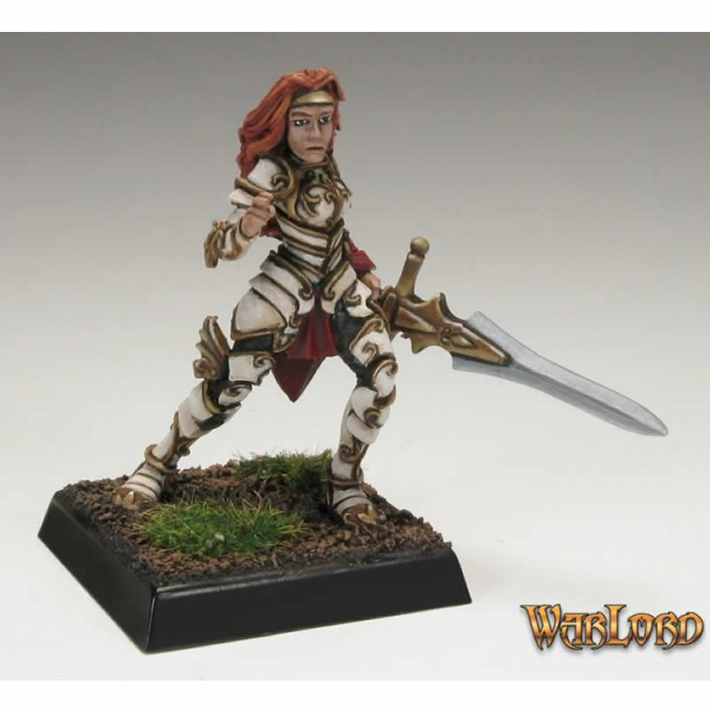 RPR14340 Samantha Of The Blade Warlord Miniature 25mm Heroic Scale Main Image