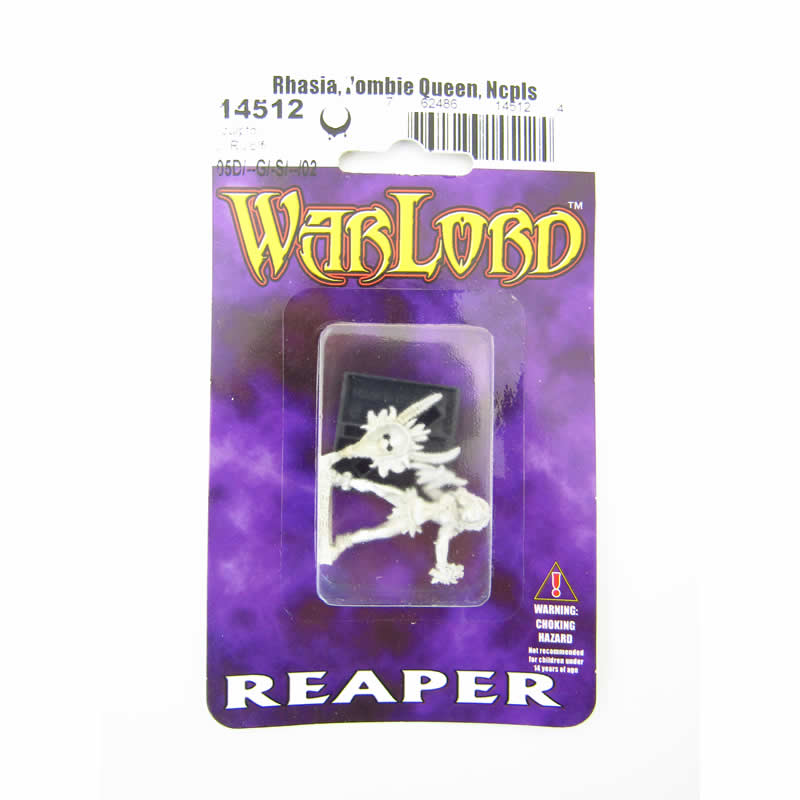 RPR14512 Rhasia Zombie Master Miniature 25mm Heroic Scale Warlord 2nd Image
