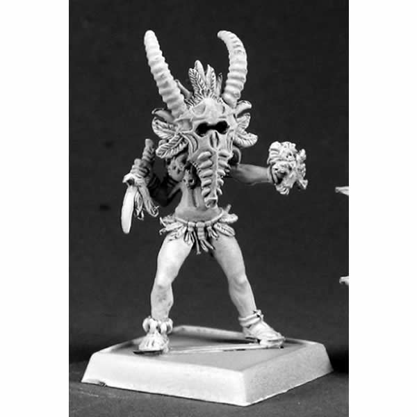 RPR14512 Rhasia Zombie Master Miniature 25mm Heroic Scale Warlord 3rd Image