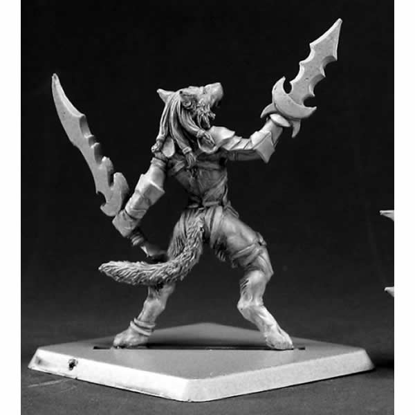 RPR14532 Aislinn Lupine Slayer Captain Miniature 25mm Heroic Scale 3rd Image