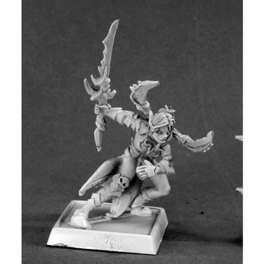 RPR14538 Vysa Darkspawn Elf Captain Miniature 25mm Heroic Scale Main Image