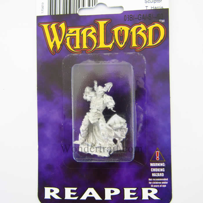 RPR14539 Azarphan Death Knight Miniature 25mm Heroic Scale Warlord 2nd Image