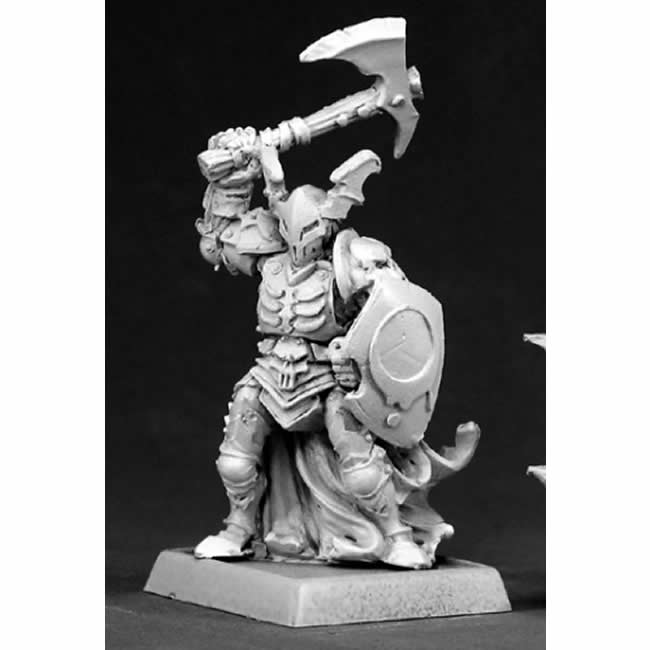 RPR14539 Azarphan Death Knight Miniature 25mm Heroic Scale Warlord 3rd Image