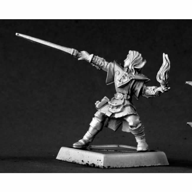 RPR14544 Ian Ivy Crown Mage Miniature 25mm Heroic Scale Warlord Main Image