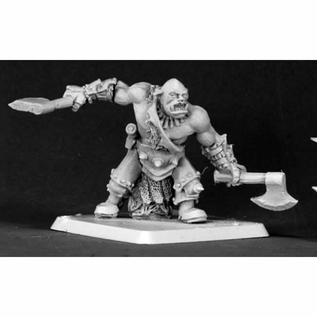 RPR14555 Half Ogre Warrior Miniature 25mm Heroic Scale Warlord 3rd Image