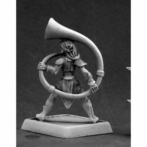 RPR14558 Elven Musician Miniature 25mm Heroic Scale Warlord 3rd Image