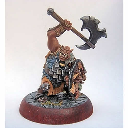 RPR14560 Kavorgh Black Orc Miniature 25mm Heroic Scale Warlord Main Image