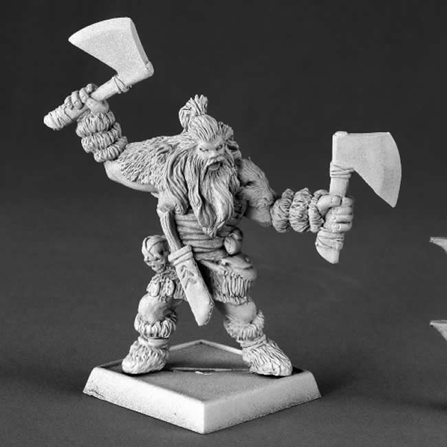 RPR14562 Hurgg the Bloody Miniature 25mm Heroic Scale Warlord Main Image