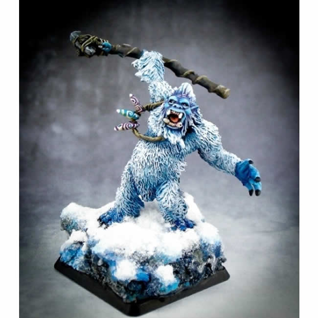 RPR14574 Yeti Shaman Icstd Miniature 25mm Heroic Scale Warlord Main Image