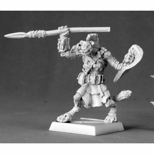 RPR14577 Gnoll Raider Krgir Miniature 25mm Heroic Scale Warlord Main Image