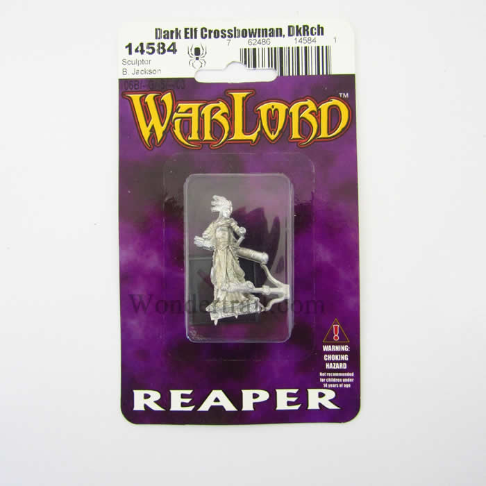 RPR14584 Dark Elf Crossbowman Miniature 25mm Heroic Scale Warlord 2nd Image