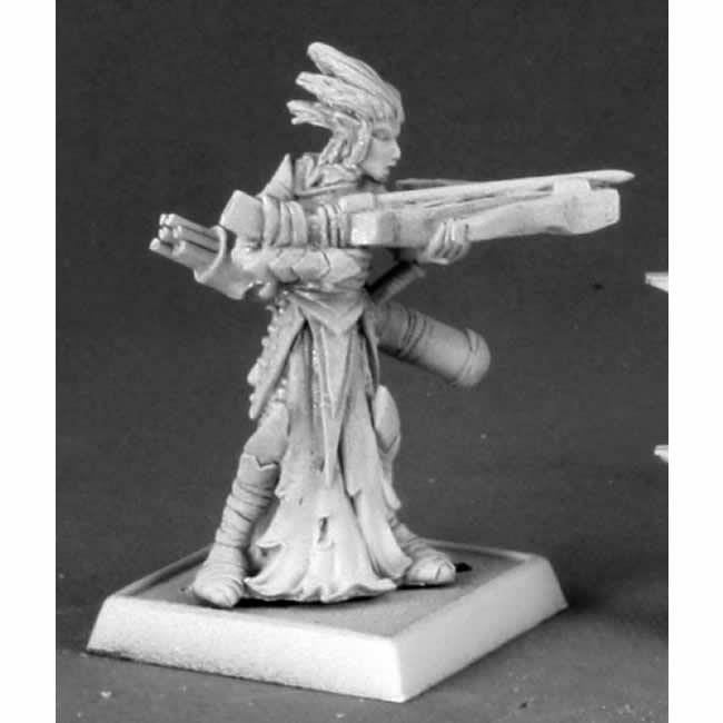 RPR14584 Dark Elf Crossbowman Miniature 25mm Heroic Scale Warlord 3rd Image