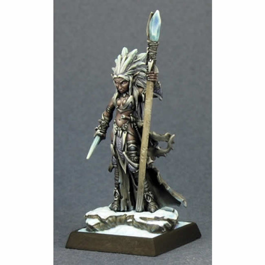 RPR14590 Liela Mordollwen Dark Elf Sorceress Miniature 25mm Heroic Scale Main Image