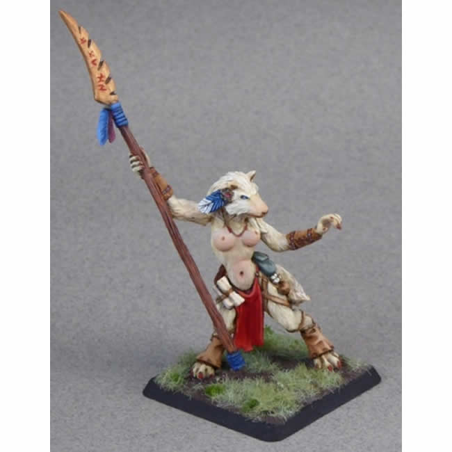 RPR14593 Kashia Ghostmane Tribe Lupine Miniature 25mm Heroic Scale Main Image