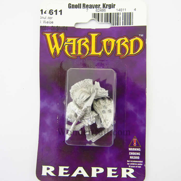 RPR14611 Gnoll Reaver of Kargir Miniature 25mm Heroic Scale Warlord 2nd Image