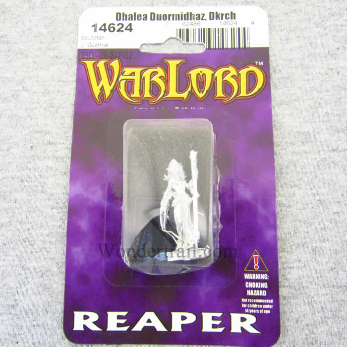 RPR14624 Dhalea Duormidhaz-Dark Elf Wizard Miniature 25mm Heroic Scale 2nd Image