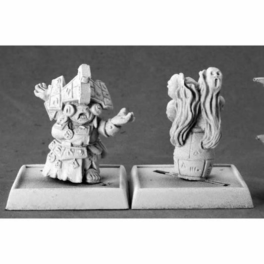 RPR14625 Szerda-Bloodstone Gnome Priestess Miniature 25mm Heroic Scale Main Image