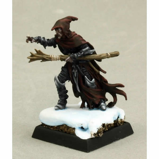 RPR14630 Dramorion Dark Elf Sorcerer Miniature 25mm Heroic Scale Main Image